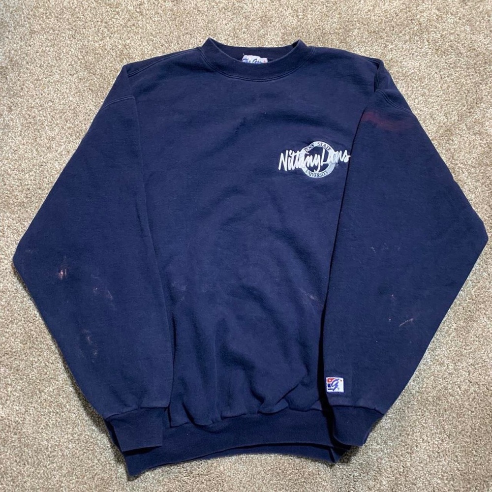 Vintage 1990s Penn State Nittany Lions Pennsylvania College Crewneck Sweatshirt